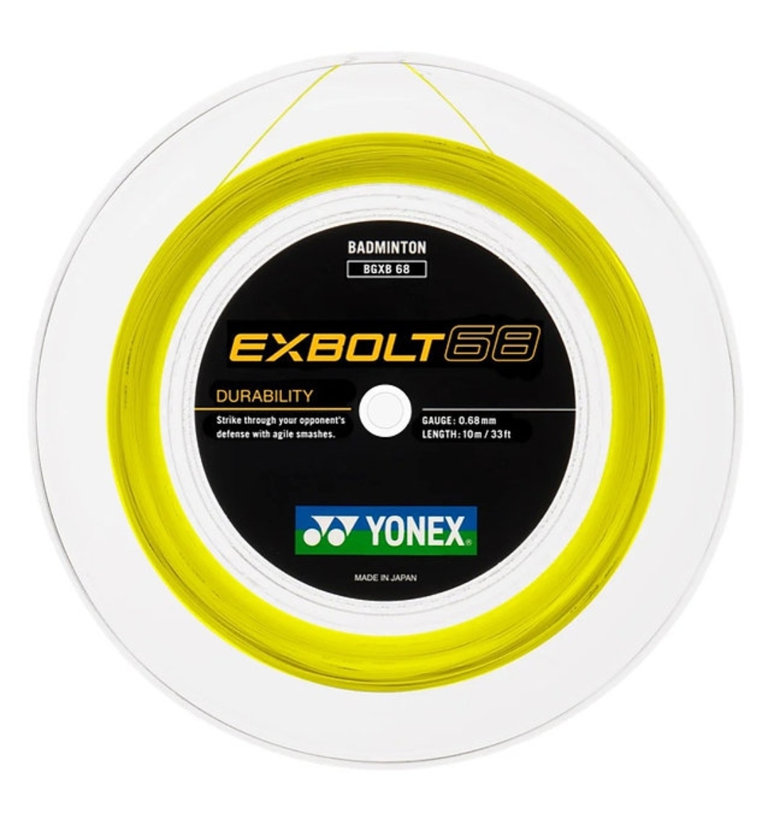 Yonex BG-Exbolt 68 + NBG-98 (200m) (one each)