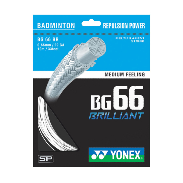 Yonex BG-66 Brilliant SP (10+2 FOC DEAL)
