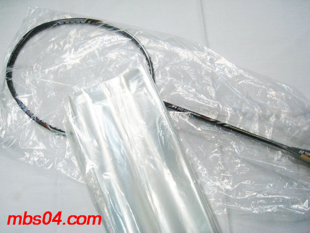 Clear-Plastic (Full-Length) Racket Bag (20 pcs)