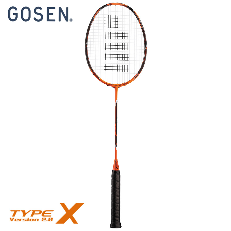 0,65 mm Gosen Badminton string G-Tone 5 Set of 10 m Orange 