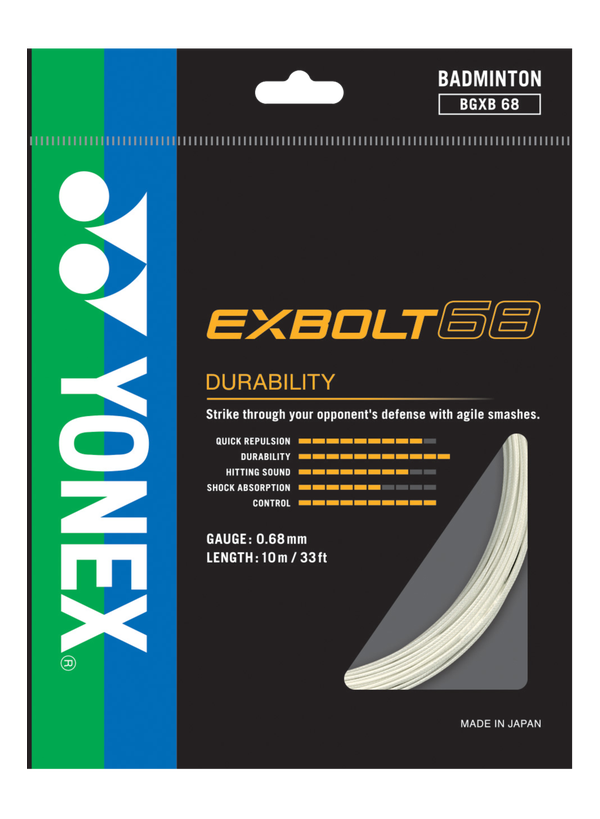 Yonex BG-Exbolt 68 CH/SP (each)